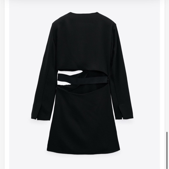 ZARA CUT OUT MINI DRESS - Picture 7 of 8
